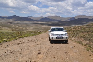 Lesotho road